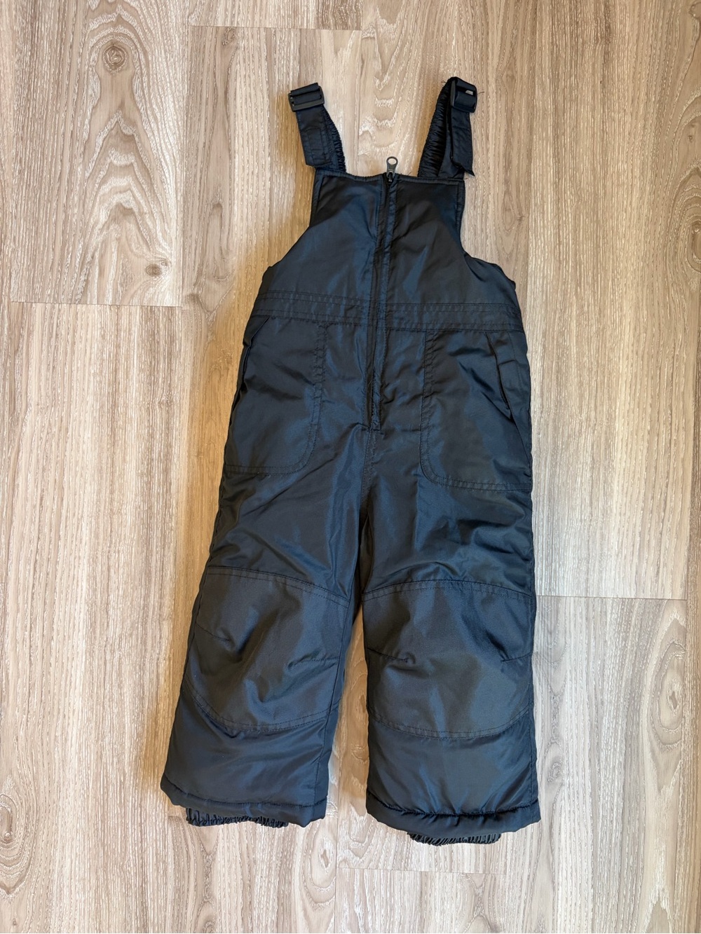 Thereabouts 2T Toddler Snow Bib Pants Insulated Waterproof Black